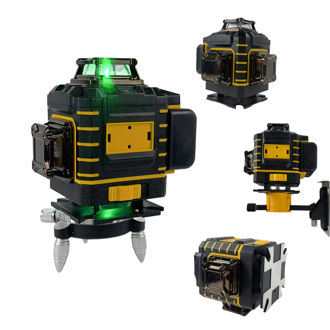 Profesionalni laserski nivelir 4D – 16 linija 360° (zeleni laser)