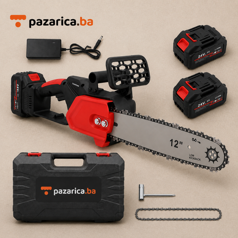 Aku motorna pila 24 V – 30 cm | 2 baterije