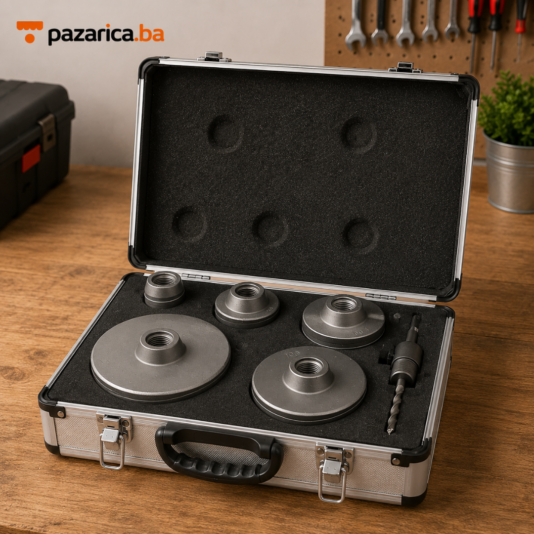 Krune za bušenje betona: 125mm, 100mm, 80mm, 65mm, 40mm