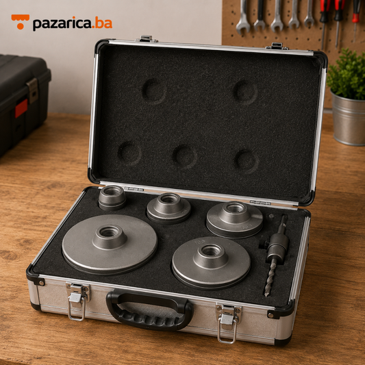 Krune za bušenje betona: 125mm, 100mm, 80mm, 65mm, 40mm